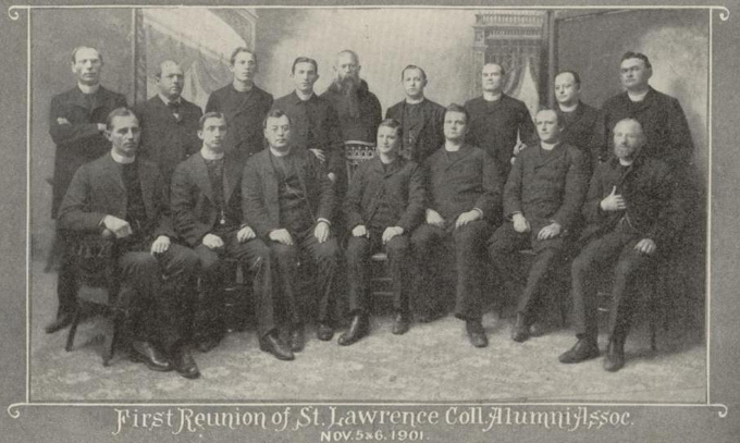 History - First Reunion of Saint Lawrence College Alumni Association 1901
